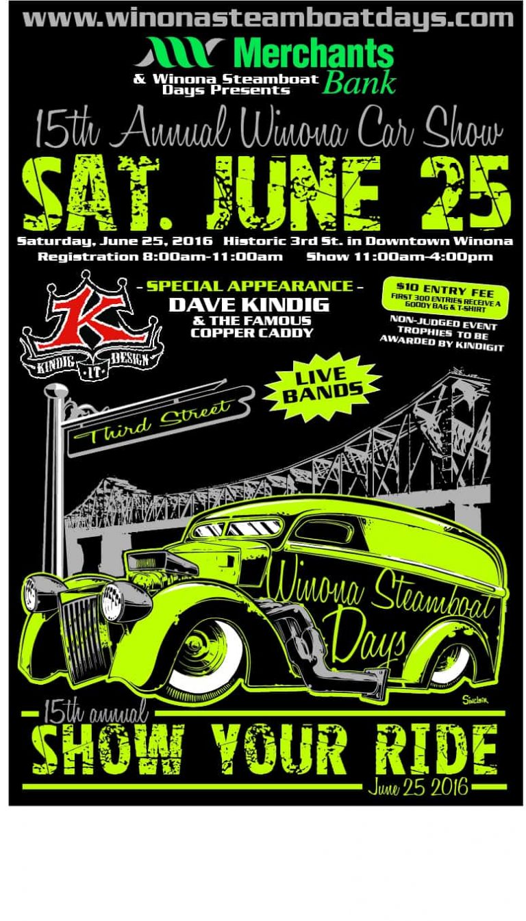 car-show-poster-2016-2-2 | Winona Steamboat Days